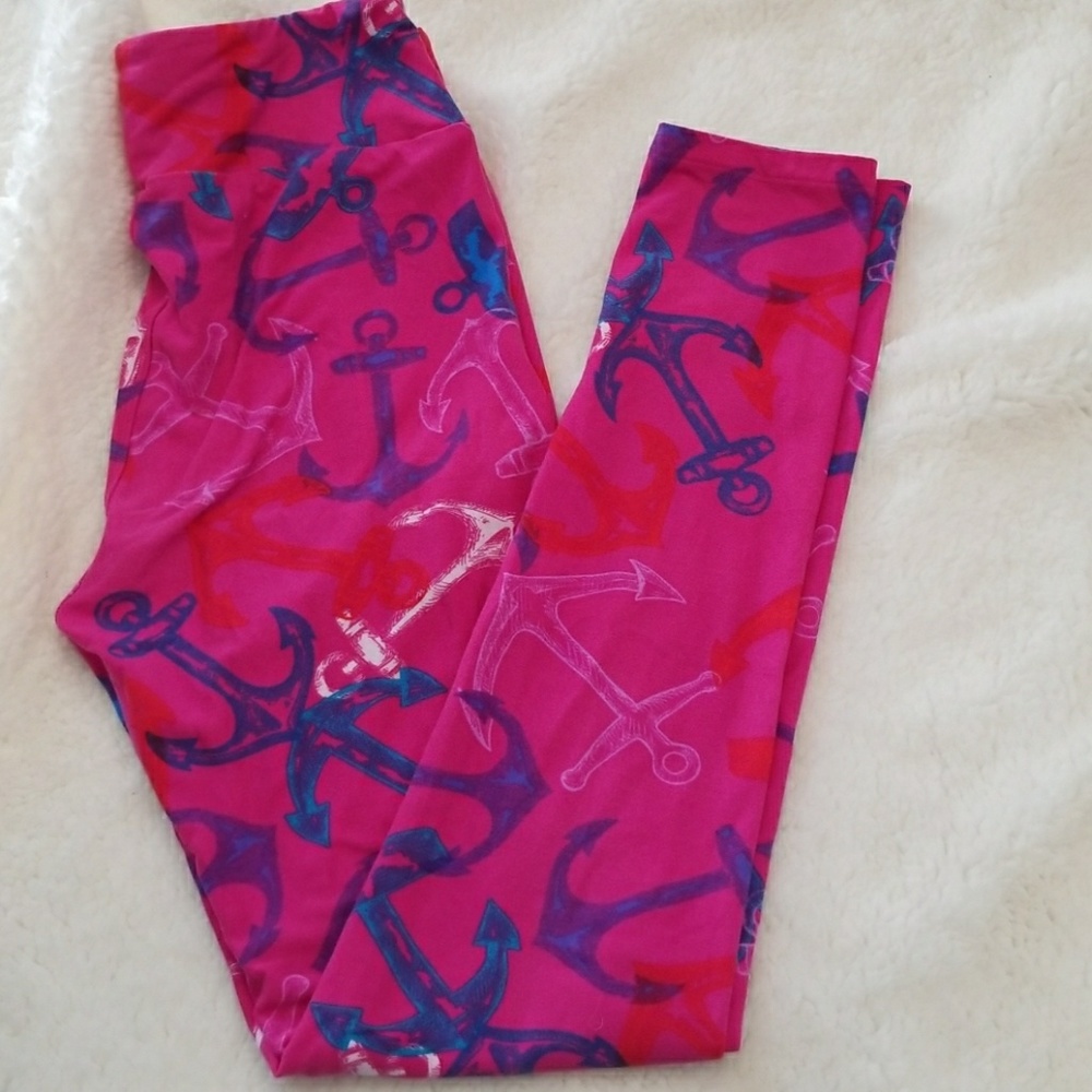 Lularoe Anchor leggings